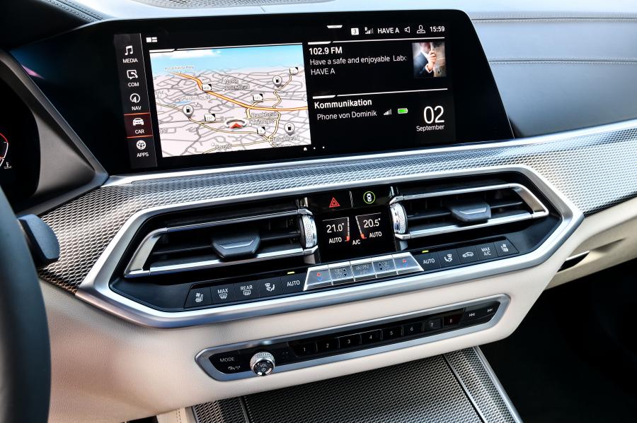 Детали интерьера BMW X5 M50d (G05) 2018 года  (WW) (фото 65 из 83)